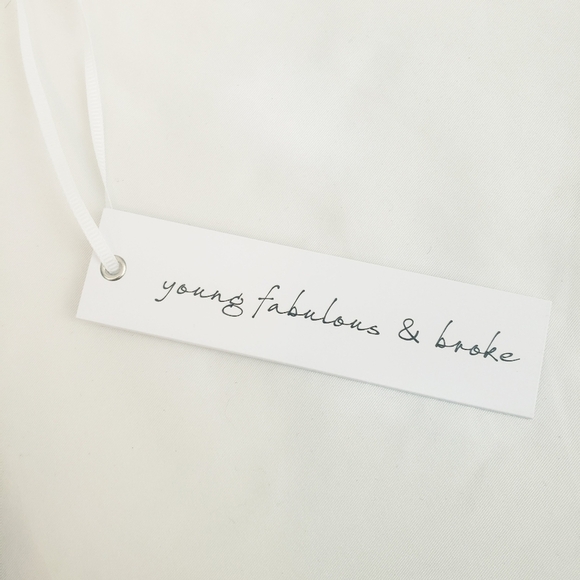 NWT Young Fabulous & Broke Stargazer Soho Tie Dye Top Blue - Picture 10 of 12